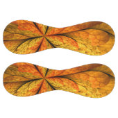 秋の植物、抽象芸術モダンフラクタル芸術リーフ ソフトボール (パネル)