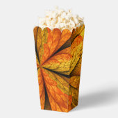 秋の植物、抽象芸術モダンフラクタル芸術リーフ フェイバーボックス (はじけた状態)