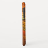 秋の植物、抽象芸術モダンフラクタル芸術リーフ Case-Mate iPhoneケース (裏面/左)