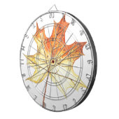 秋の楓 ダーツボード (正面右)