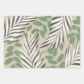 秋の模様の素晴らしい色 ラッピングペーパーシート (正面)