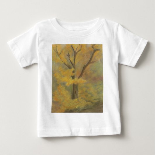 秋の樹 ベビーTシャツ (正面)