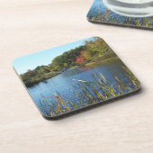 秋の橋 コースター (左側)