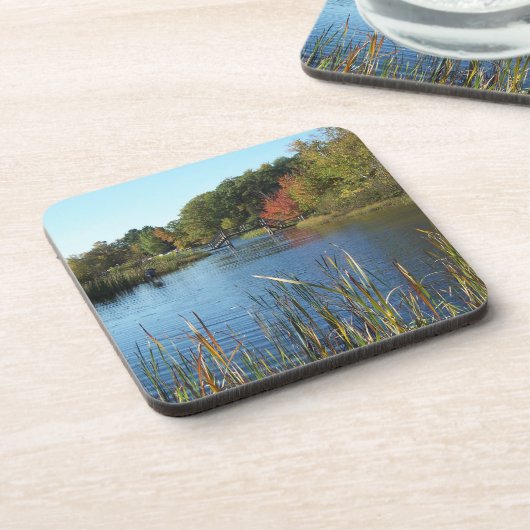 秋の橋 コースター (左側)