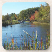 秋の橋 コースター (正面)