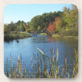 秋の橋 コースター