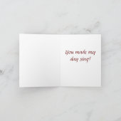 秋の歌の感謝カード サンキューカード (内部)