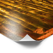 秋の歩く路 フォトプリント            (角)