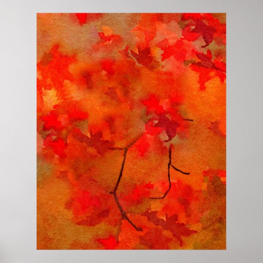 秋の残り ポスター (正面)