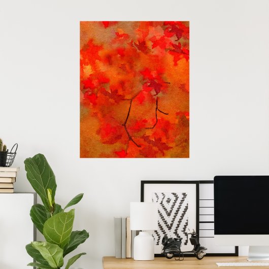 秋の残り ポスター (ホームオフィス)