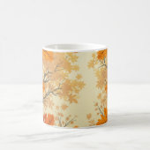 秋の気分のマグカップ コーヒーマグカップ (中央)