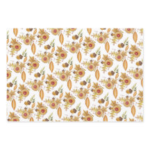 秋の気分の水の色の手絵を描型