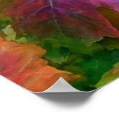 秋の気分3アートポスター ポスター (角)