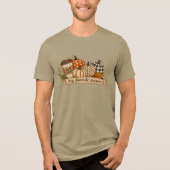 秋の気分、私の好きな季節 トライブレンドTシャツ (正面)