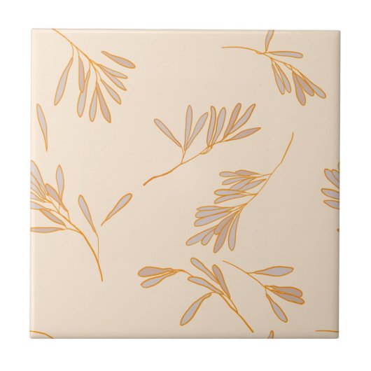 秋の気分(1) タイル (正面)