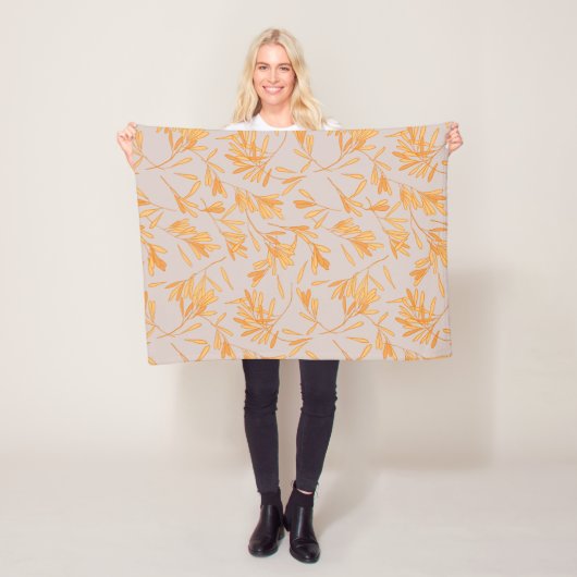 秋の気分(2) フリースブランケット (インサイチュ)