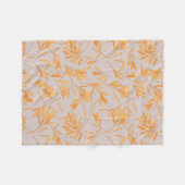 秋の気分(2) フリースブランケット (正面(横))