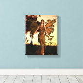 秋の気迫 キャンバスプリント (インサイチュ (ウッドフロア))