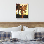 秋の気迫 キャンバスプリント (インサイチュ (寝室))