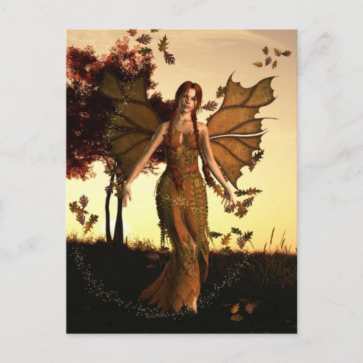 秋の気迫 ポストカード (正面)