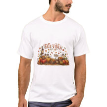秋の気配 - あたたかな秋の季節のTシャツ