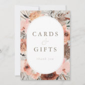 秋の水の色ボホウェディングカード&ギフト (正面)