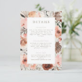 秋の水の色ボホフローラ結婚ズ情報 招待状 (スタンド正面)