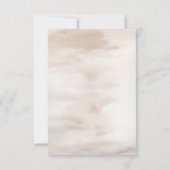 秋の水の色ボホフローラ結婚ズ情報 招待状 (裏面)