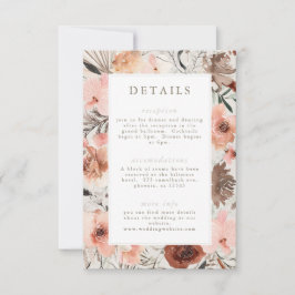 秋の水の色ボホフローラ結婚ズ情報 招待状