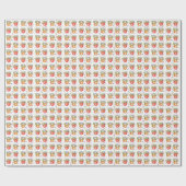 秋の水の色、シームレスな構成。 ラッピングペーパー (フラット)