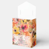 秋の水彩フローラコラージュ フェイバーボックス (オープン)