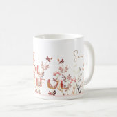 秋の水彩フローラBe You コーヒーマグカップ (正面右)