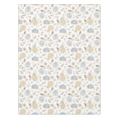 秋の水彩ブルーパンプキンテーブルクロス テーブルクロス (正面)