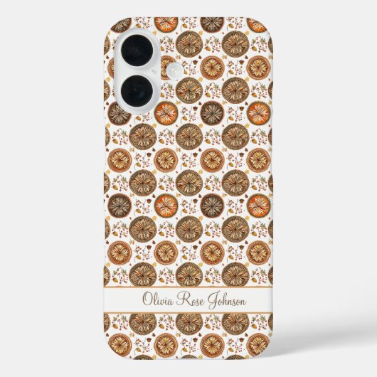 秋の水彩模様 Case-Mate iPhoneケース (裏面)