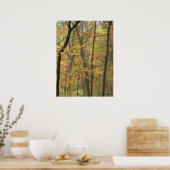 秋の水彩画ポスター ポスター (キッチン)