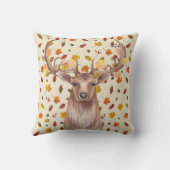 秋の水彩画 クッション (裏面)