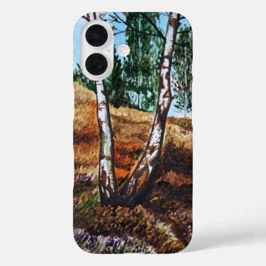秋の水彩画 Case-Mate iPhoneケース (裏面)