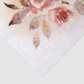 秋の水彩花ティッシュペーパー 薄葉紙 (詳細)