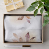 秋の水彩花ティッシュペーパー 薄葉紙 (ギフト)