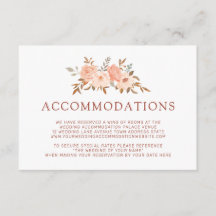 秋の水彩花模様のウェディングステイション