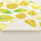 秋の水彩 シェルパブランケット (3/4)