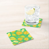 秋の水彩 スクエアペーパーコースター (インサイチュ)