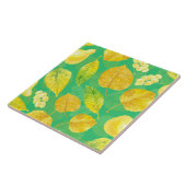 秋の水彩 タイル (側面)