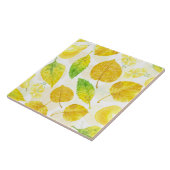 秋の水彩 タイル (側面)