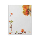 秋の水彩 ノートパッド (回転)