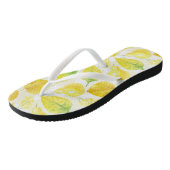 秋の水彩 ビーチサンダル (アングル)