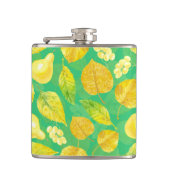 秋の水彩 フラスク (正面)