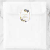 秋の水彩 ラウンドシール (バッグ)