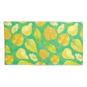 秋の水彩 枕カバー (裏面-右)