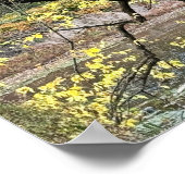 秋の水景ポスター ポスター (角)